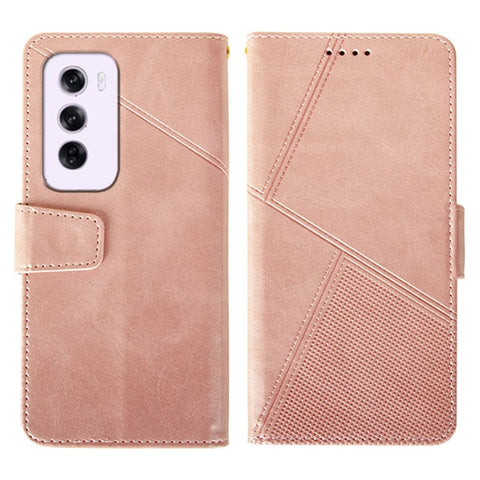 IDEWEI For Oppo Reno12 Pro 5G (Global) Case Leather Wallet Phone Cover Stand Calf Texture