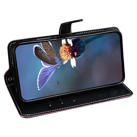IDEWEI For Oppo Reno12 Pro 5G (Global) Case Crocodile Texture PU Leather Flip Phone Cover