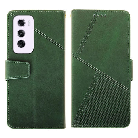 IDEWEI For Oppo Reno12 5G (Global) Wallet Phone Case Calf Texture Stand Leather Cover