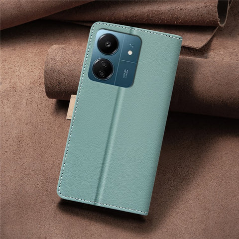 BINFEN COLOR BF33 Case for Xiaomi Poco M6 5G / Redmi 13R 5G / 13C 5G / 13C 4G / Poco C65 4G Leather Cover