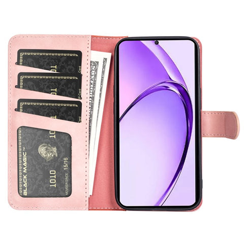 For Oppo A3 Pro (Global) 5G / A3 Pro (India) 5G / K12x 5G (India) / A80 5G Case Splicing Color Leather Wallet Phone Cover