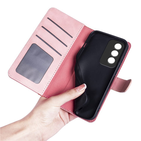 For Oppo A3 Pro (Global) 5G / A3 Pro (India) 5G / K12x 5G (India) / A80 5G Case Splicing Color Leather Wallet Phone Cover