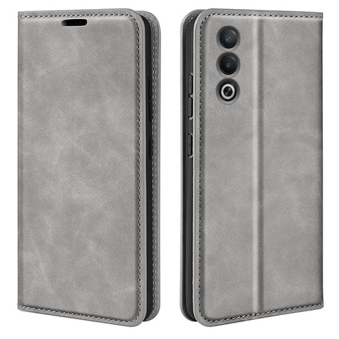 For Oppo A3 Pro (Global) 5G / A3 Pro (India) 5G / K12x 5G (India) / A80 5G Case Drop-Proof Skin-Touch Leather Wallet Phone Cover
