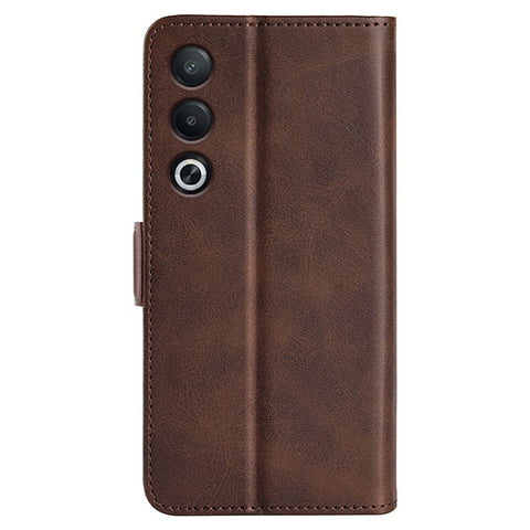 For Oppo A3 Pro (Global) 5G / A3 Pro (India) 5G / K12x 5G (India) / A80 5G Case Calf Texture Leather Stand Wallet Phone Cover