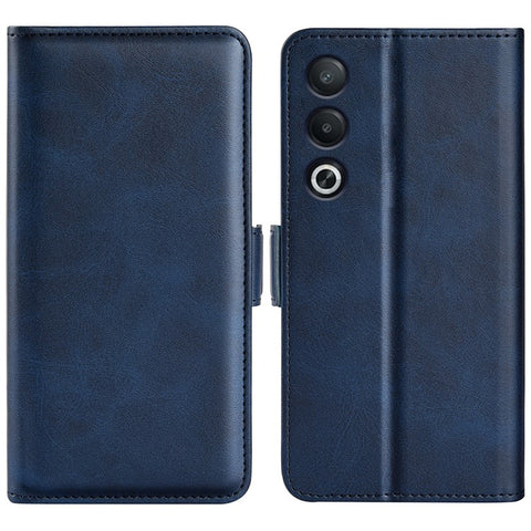 For Oppo A3 Pro (Global) 5G / A3 Pro (India) 5G / K12x 5G (India) / A80 5G Case Calf Texture Leather Stand Wallet Phone Cover
