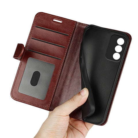 For Oppo A3 Pro (Global) 5G / A3 Pro (India) 5G / K12x 5G (India) / A80 5G Case Crazy Horse Texture Leather Stand Wallet Phone Cover