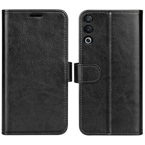 For Oppo A3 Pro (Global) 5G / A3 Pro (India) 5G / K12x 5G (India) / A80 5G Case Crazy Horse Texture Leather Stand Wallet Phone Cover