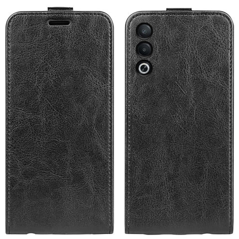 For Oppo A3 Pro (Global) 5G / A3 Pro (India) 5G / K12x 5G (India) / A80 5G Leather Case Vertical Flip Card Slots Phone Cover