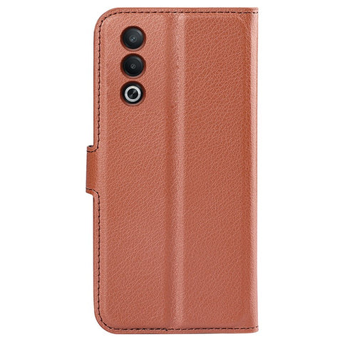 For Oppo A3 Pro (Global) 5G / A3 Pro (India) 5G / K12x 5G (India) / A80 5G Case Litchi Texture Anti-Scratch Leather Wallet Phone Cover
