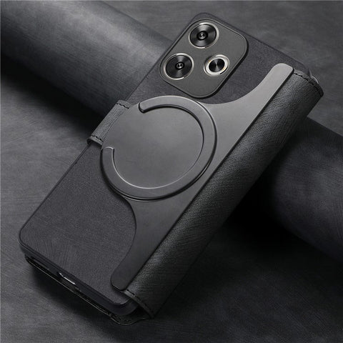 For Xiaomi Redmi Turbo 3 5G / Poco F6 5G Magnetic Case CASENEO Detachable Leather Phone Wallet Cover