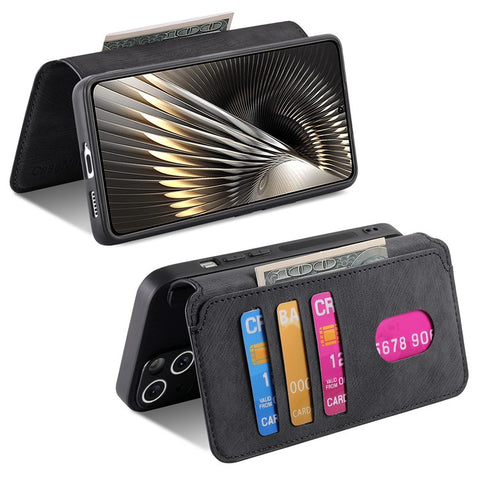 For Xiaomi Redmi Turbo 3 5G / Poco F6 5G Magnetic Case CASENEO Detachable Leather Phone Wallet Cover