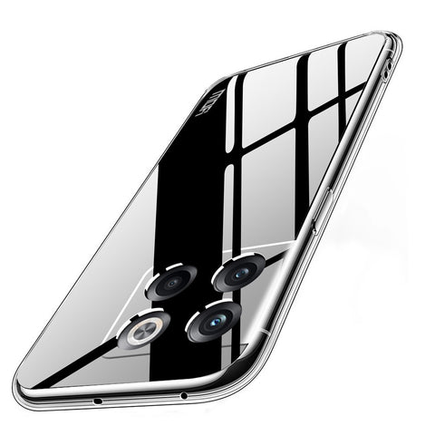 MOFI Transparent Phone Case For OnePlus 10T 5G / Ace Pro 5G Anti-scratch Soft TPU Mobile Phone Back Cover