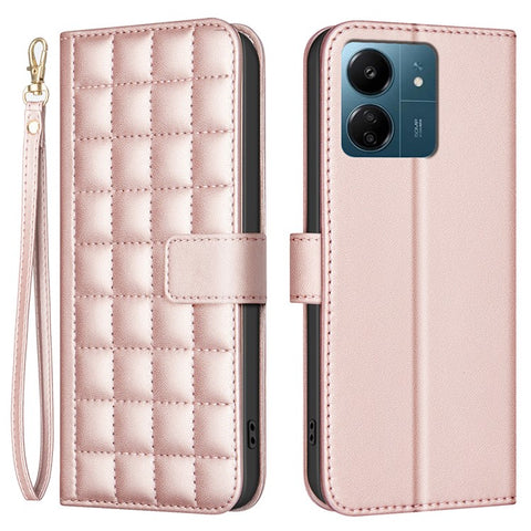 BINFEN COLOR for Xiaomi Poco M6 5G / Redmi 13R 5G / 13C 5G / 13C 4G / Poco C65 4G Leather Phone Case Wallet