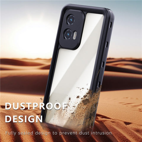 REDPEPPER A Series For Motorola Moto G Stylus 5G (2024) IP68 Phone Case Clear Back Waterproof Cover