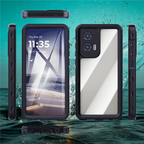 REDPEPPER A Series For Motorola Moto G Stylus 5G (2024) IP68 Phone Case Clear Back Waterproof Cover