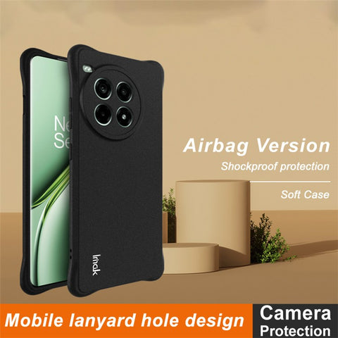 IMAK For OnePlus Ace 3 Pro 5G Case Airbag Drop-proof Soft TPU Phone Cover