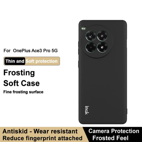 IMAK UC-3 Series for OnePlus Ace 3 Pro 5G Case Matte TPU Anti-Scratch Phone Cover
