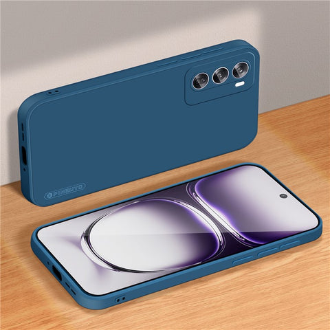 PINWUYO JK Touching Series For Oppo Reno12 5G (Global) Case Silk Touch Soft TPU Phone Cover