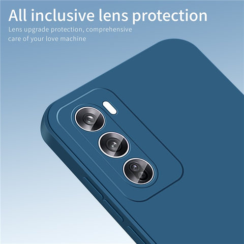 PINWUYO JK Touching Series For Oppo Reno12 5G (Global) Case Silk Touch Soft TPU Phone Cover