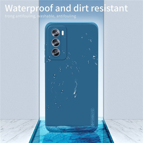 PINWUYO JK Touching Series For Oppo Reno12 5G (Global) Case Silk Touch Soft TPU Phone Cover
