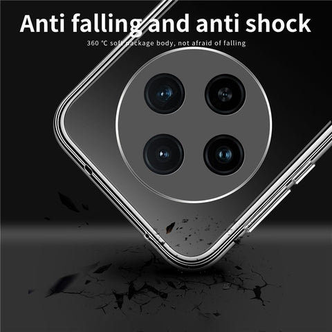 MOFI For Oppo Reno12 F 5G TPU Case Transparent Mobile Phone Cover