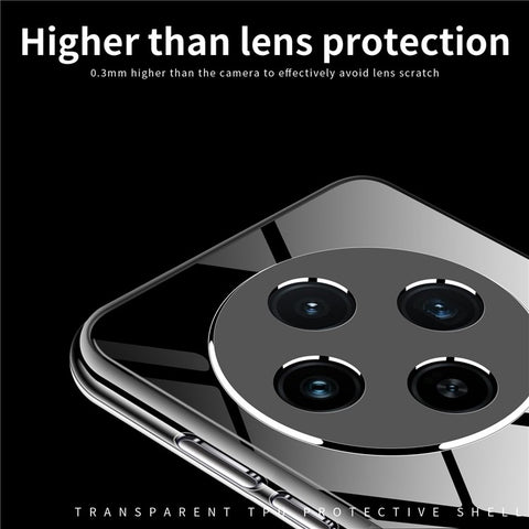 MOFI For Oppo Reno12 F 5G TPU Case Transparent Mobile Phone Cover