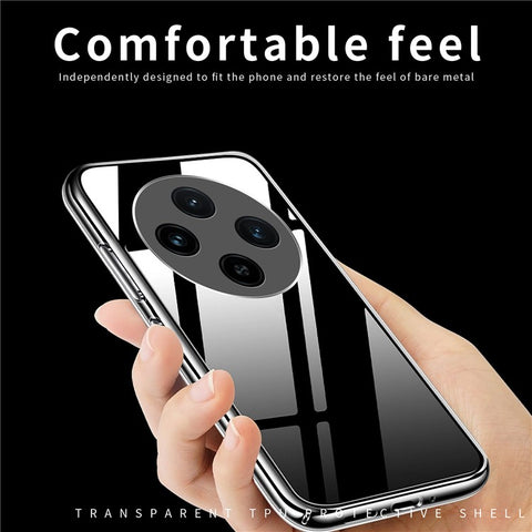 MOFI For Oppo Reno12 F 5G TPU Case Transparent Mobile Phone Cover