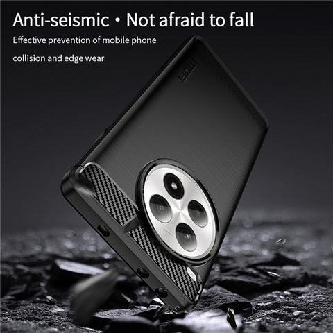 MOFI JK TPU Series-1 For OnePlus Ace 3 Pro 5G TPU Case Phone Cover Carbon Fiber Texture
