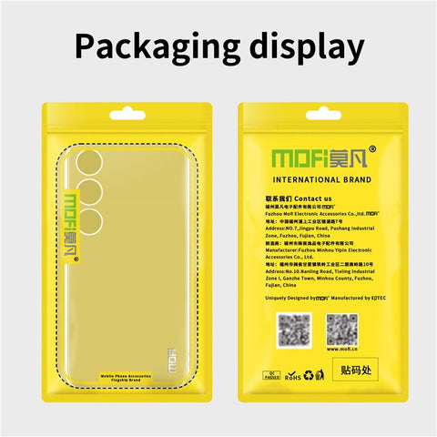 MOFI For Meizu 21 Note Clear Case Anti-scratch TPU Soft Phone Cover