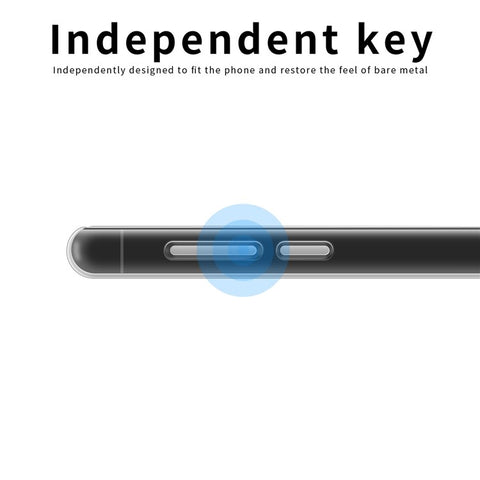 MOFI For Meizu 21 Note Clear Case Anti-scratch TPU Soft Phone Cover