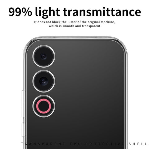 MOFI For Meizu 21 Note Clear Case Anti-scratch TPU Soft Phone Cover