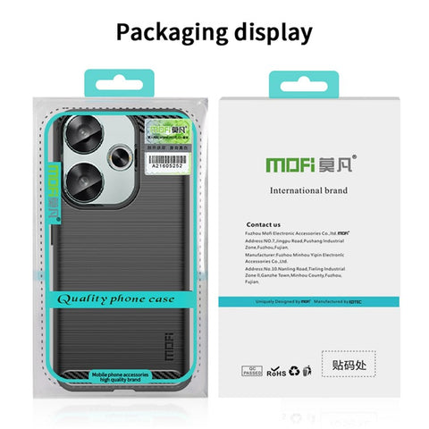 MOFI JK TPU Series-1 For Xiaomi Poco F6 5G / Redmi Turbo 3 5G Case Slim Fit TPU Phone Cover
