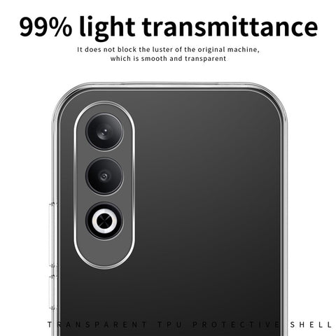 MOFI For Oppo K12 / OnePlus Nord CE4 5G Case Soft TPU Clear Phone Cover
