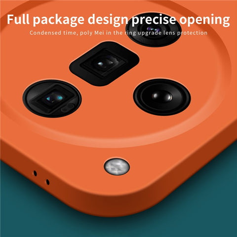MOFI JK Qin Series For Oppo Find X7 5G Case Skin Touch TPU+Acrylic Phone Cover