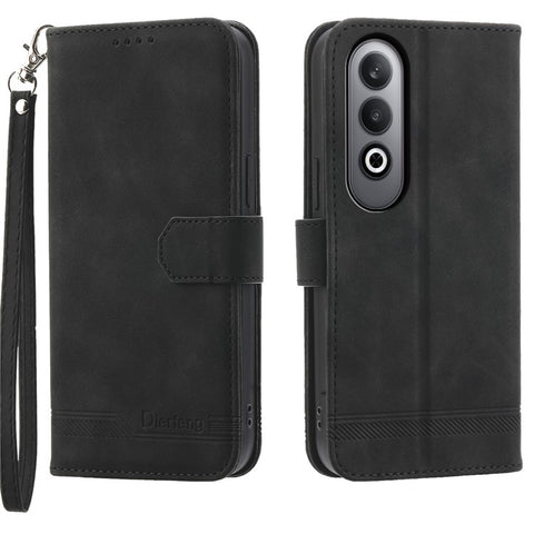 DIERFENG DF-03 For Oppo K12 / OnePlus Nord CE4 5G Wallet Case Anti-Drop Leather Phone Cover