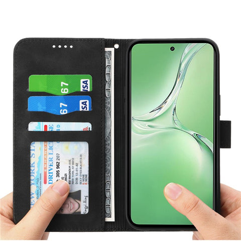 DIERFENG DF-03 For Oppo K12 / OnePlus Nord CE4 5G Wallet Case Anti-Drop Leather Phone Cover