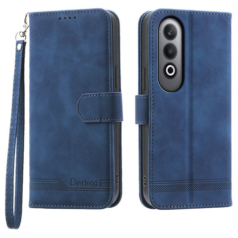 DIERFENG DF-03 For Oppo K12 / OnePlus Nord CE4 5G Wallet Case Anti-Drop Leather Phone Cover