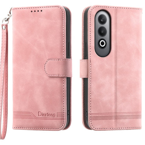 DIERFENG DF-03 For Oppo K12 / OnePlus Nord CE4 5G Wallet Case Anti-Drop Leather Phone Cover