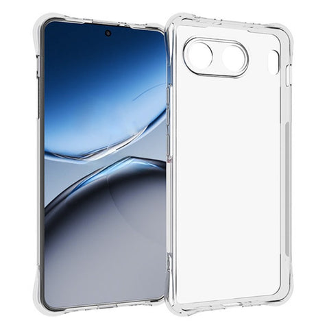 For OnePlus Nord 4 Case Transparent Flexible 2.0mm TPU Phone Cover