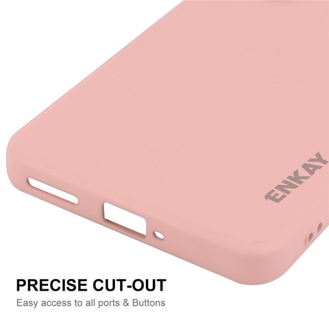 ENKAY HAT PRINCE For OnePlus Nord CE4 5G Case Straight Edge Liquid Silicone Phone Cover