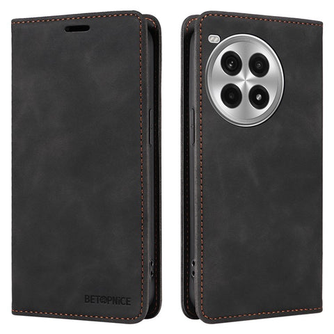 BETOPNICE 003 For OnePlus Ace 3 Pro 5G Leather Case Stand Wallet Phone Cover