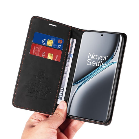 BETOPNICE 003 For OnePlus Ace 3 Pro 5G Leather Case Stand Wallet Phone Cover