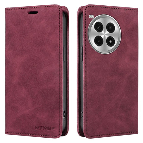 BETOPNICE 003 For OnePlus Ace 3 Pro 5G Leather Case Stand Wallet Phone Cover