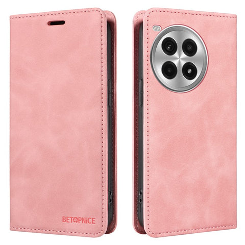 BETOPNICE 003 For OnePlus Ace 3 Pro 5G Leather Case Stand Wallet Phone Cover