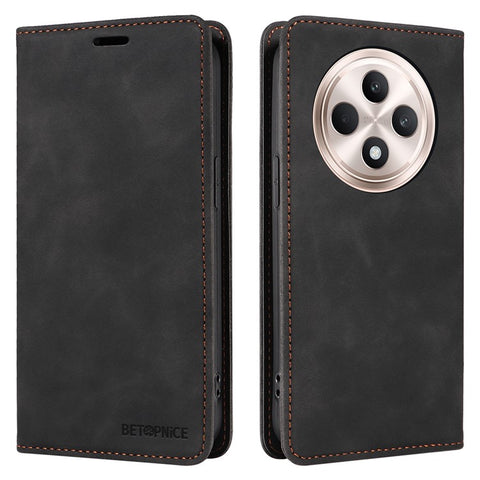 BETOPNICE 003 For Oppo Reno12 F 5G Case RFID Blocking PU Leather Flip Phone Cover