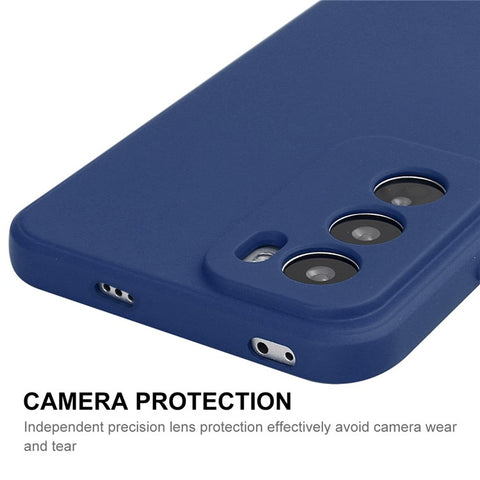 ENKAY HAT PRINCE For Oppo Reno12 Pro 5G (Global) Case Straight Edge Liquid Silicone Phone Cover
