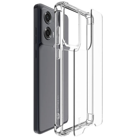IMAK For Motorola Moto G Stylus 5G (2024) Case Airbag Corners PC+TPU Clear Phone Cover
