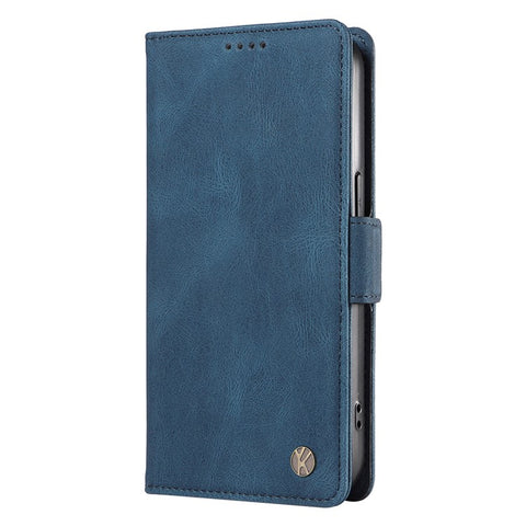YIKATU YK-005 For Oppo Reno12 F 4G Case PU Leather Skin-touch Phone Cover Folding Stand