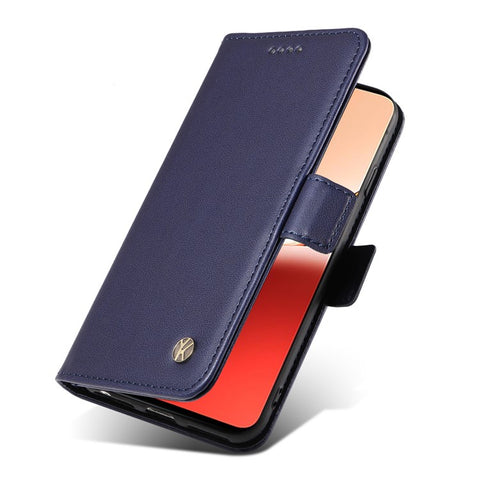 YIKATU YK-003 For Oppo Reno12 F 4G Case Wallet Leather Phone Cover Sided-Magnetic Clasp