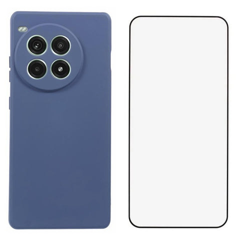 WANLONFENG RB2 Series for OnePlus Ace 3 Pro 5G Case TPU Protective Cover with Screen Film